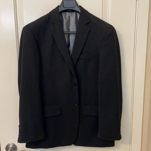 Black suit jacket